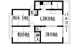 グリーンヒル葉坂の物件間取画像